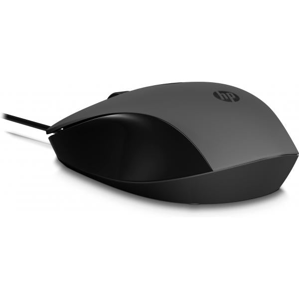 HP Mouse cablato 150 Wired (150 Wired Mouse EURO - Warranty: 3M)Hp0195122875466240J6AA#ABB