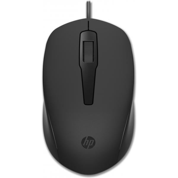 HP Mouse cablato 150 Wired (HP 150 WRD MOUSE - BLACK)Hp0195122875466240J6AA#ABB