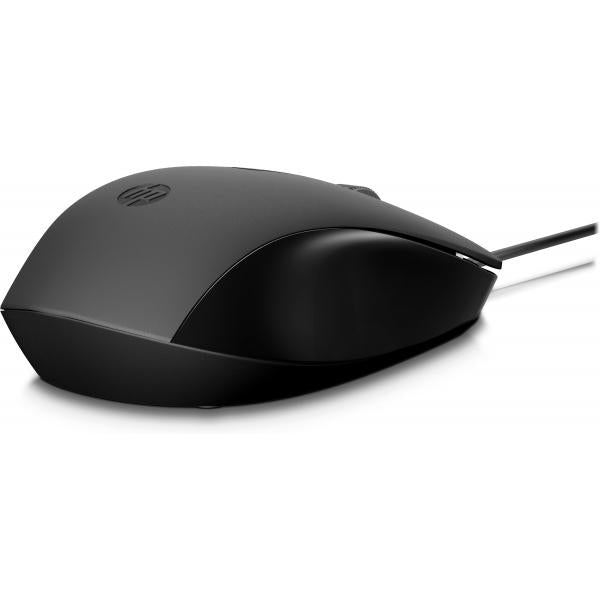 HP Mouse cablato 150 Wired (150 Wired Mouse - Warranty: 12M)Hp240J6AA