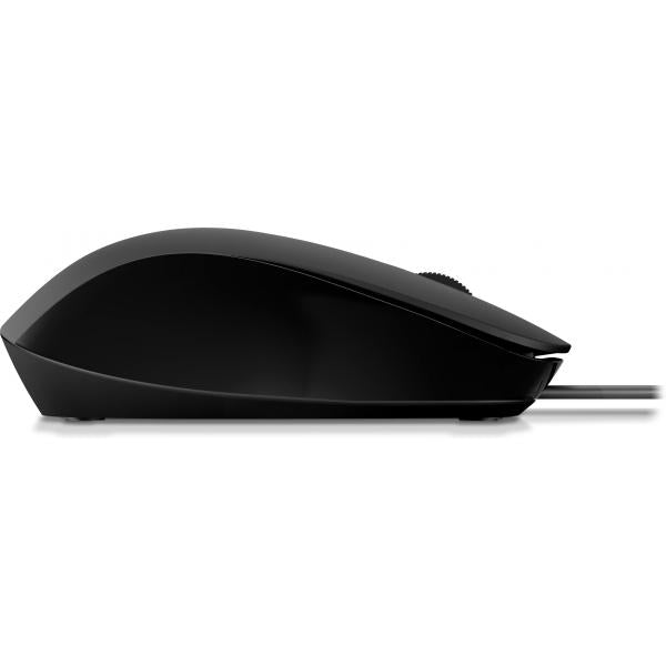 HP Mouse cablato 150 Wired (150 Wired Mouse - Warranty: 12M)Hp240J6AA