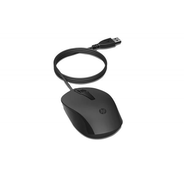 HP Mouse cablato 150 Wired (150 Wired Mouse - Warranty: 12M)Hp240J6AA