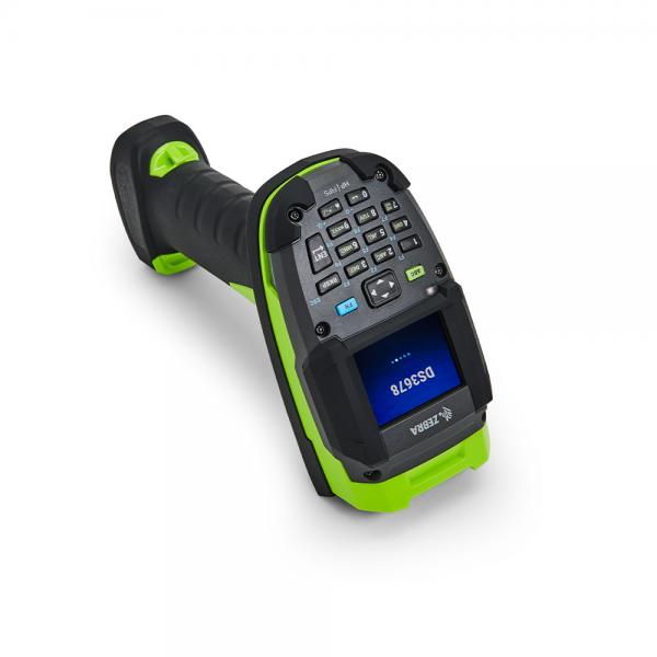 Zebra DS3678-HP Lettore di codici a barre portatile 1D/2D Laser Nero, Verde (DS3678 KEYPAD DISPLAY RUGGED - AREA IMG HIGH PERF CORDLESS FIPS)ZebraDS3678-HP2F003VKWW