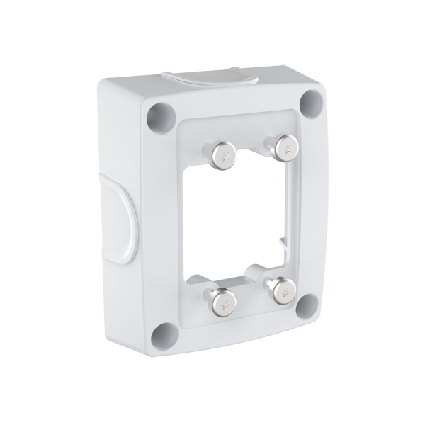 TQ1601-E CONDUIT BACK BOX - TQ1601-E, Universal, White, - Axis, T94Q01A T92E T93F P13-E Q16-E T92G20 T91E61, Aluminium, IP66 - Warranty: 60MAxis733102107606802336-001