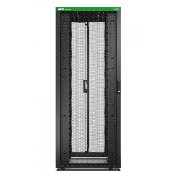 APC ER8200 rack 42U Rack indipendenti Nero (EASY RACK 800MM/42U/1000MM WITH - ROOF CASTORS FEET AND 4 BRACKETS)Apc0731304433279ER8200