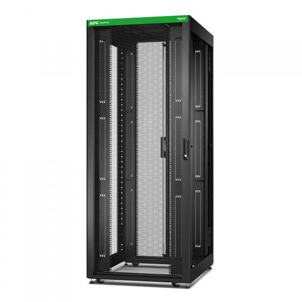 APC ER8200 rack 42U Rack indipendenti Nero (EASY RACK 800MM/42U/1000MM WITH - ROOF CASTORS FEET AND 4 BRACKETS)Apc0731304433279ER8200