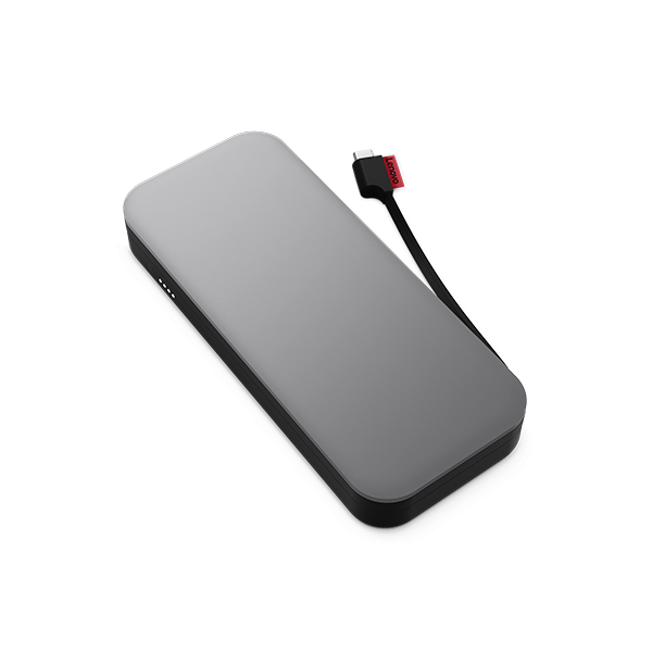 Lenovo Go Ioni di Litio 20000 mAh Nero, Grigio (Lenovo Go USB-C Laptop - Power bank - 1 x battery - lithium polymer - 20000 mAh - 74 Wh - thunder black - for ThinkPad T16 Gen 4 21QN)Lenovo40ALLG2WWW