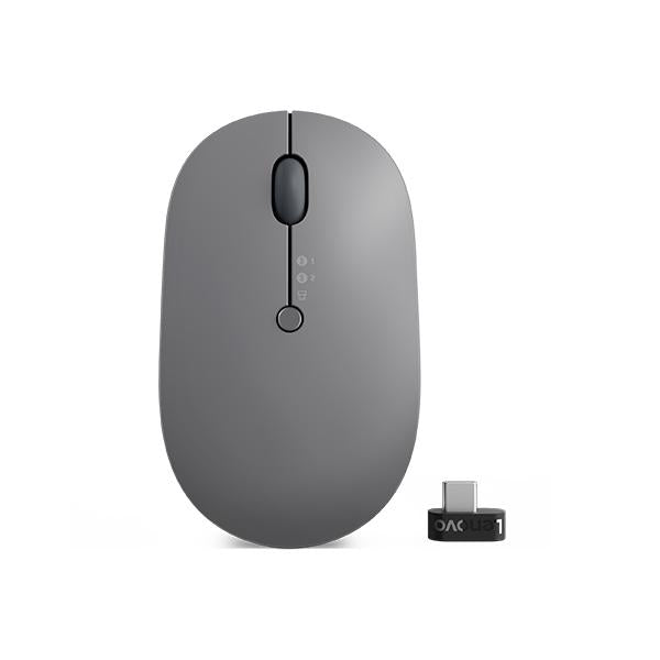 Lenovo Go Multi-Device mouse Ufficio Ambidestro RF senza fili + Bluetooth Ottico 2400 DPI (Go Wireless Multi-Device Mouse - Warranty: 12M)Lenovo4Y51C21217
