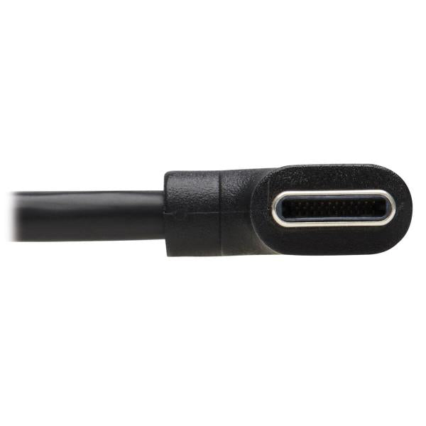 Tripp Lite U040-01M-C-RA cavo USB USB 2.0 1 m USB C Nero (USB-C CABLE M/M USB 2.0 - THNDRBOLT 3 60W PD CHRG RT PLUG)Eaton0037332263650U040-01M-C-RA