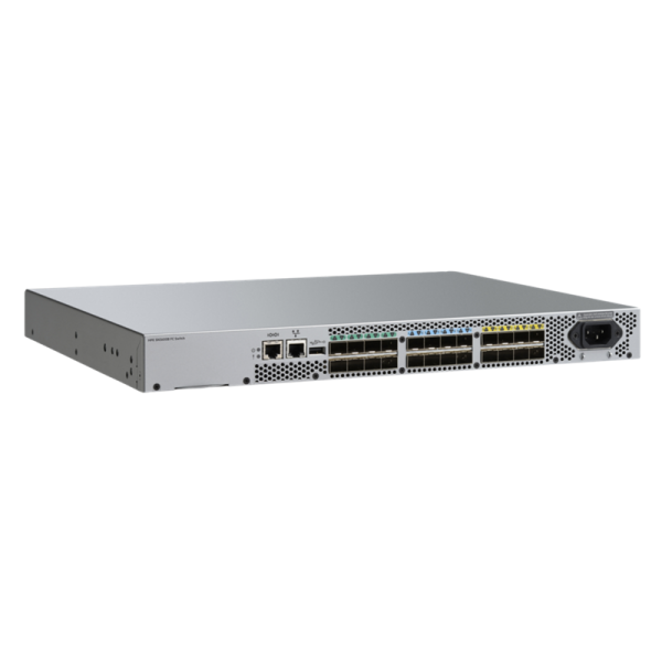 HPE SN3600B 32Gb 24/8 8-port 32Gb Short Wave SFP28 Fibre Channel Switch (HPE SWITCH SN3600B 8 PORTS 24SFP MANAGED,RACK MOUNTABLE)HpeR7R97A
