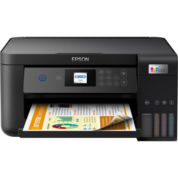 Epson EcoTank ET-2850 stampante multifunzione inkjet 3-in-1 A4, serbatoi ricaricabili alta capacità, 5 flaconi inclusi pari a 14000pag B/N 5200pag colore, Wi-FI Direct, USB (Epson EcoTank ET-2850 - multifunktions)EpsonC11CJ63405