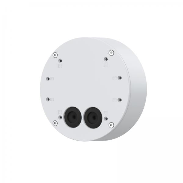 TQ1602-E CONDUIT BACK BOX - TQ1602-E, Universal, White, - Axis, P14 Q17 Q19, Aluminium, Dust resistant, Water resistant - Warranty: 60MAxis733102107703402421-001