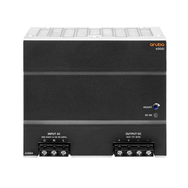 Aruba JL820A componente switch Alimentazione elettrica (HPE ARUBA PSU 480W)Hpe0190017489704JL820A