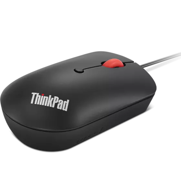 Lenovo 4Y51D20850 mouse Ufficio Ambidestro USB tipo-C Ottico 2400 DPI (ThinkPad USB-C Wired Compact Mouse)Lenovo4Y51D20850
