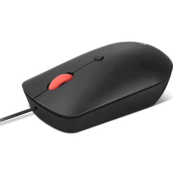 Lenovo 4Y51D20850 mouse Ufficio Ambidestro USB tipo-C Ottico 2400 DPI (ThinkPad USB-C Wired Compact Mouse)Lenovo4Y51D20850