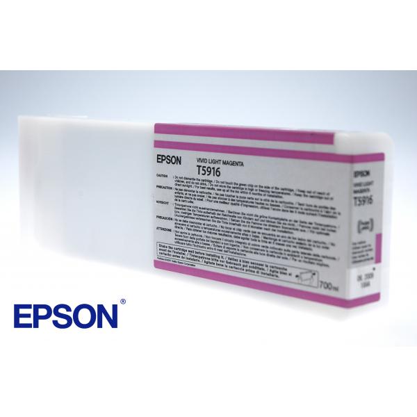 Epson Tanica Vivid Magenta-chiaro (T5916 VIVID LIGHT MAG INK CART-700ML)EpsonC13T591600