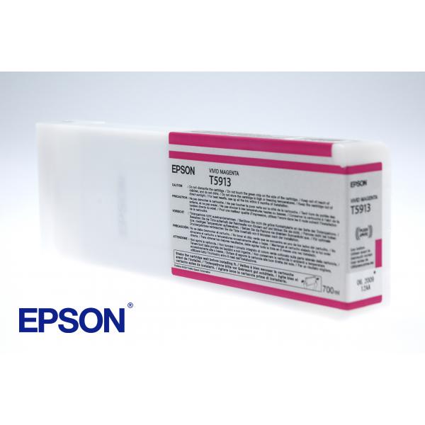 Epson Tanica Vivid Magenta (T5913 VIVID MAGENTA INK CART - 700ML)EpsonC13T591300