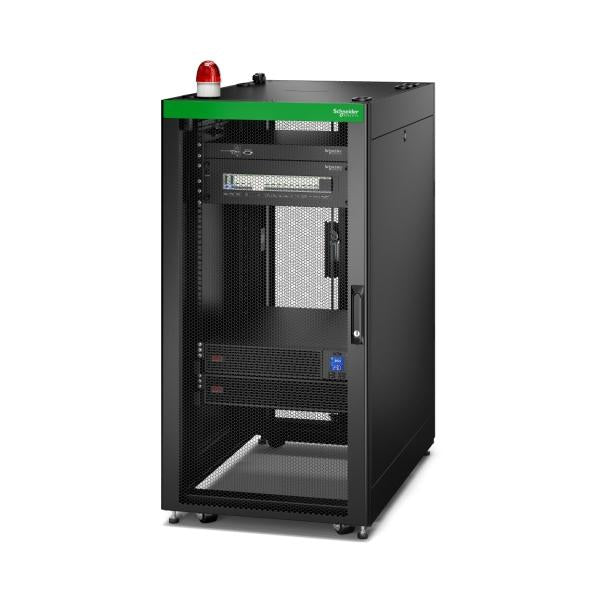 APC EMDC24U3KP2V rack 24U Rack indipendenti Nero (Schneider Electric Easy Micro Data Cen)ApcEMDC24U3KP2V