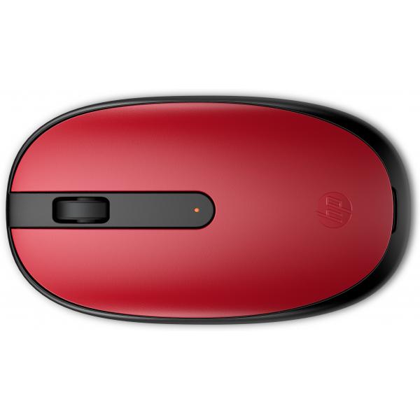 HP 240 Empire Red Bluetooth Mouse (240 BT Mouse Red EURO - Warranty: 3M)Hp43N05AA#ABB