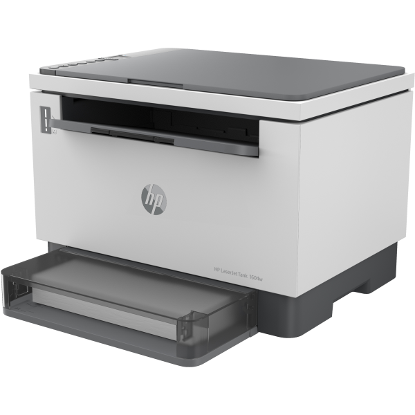 HP LaserJet Tank 1604w Wireless Multifunction Bianco e nero Stampante, Fotocopiatrice, scanner (Laserjet Tank Mfp 1604W - Printer, Black And White, - Printer For Business, Print, Copy, Scan, Scan To Email Scan To Pdf - Warranty: 12M)Hp381L0A