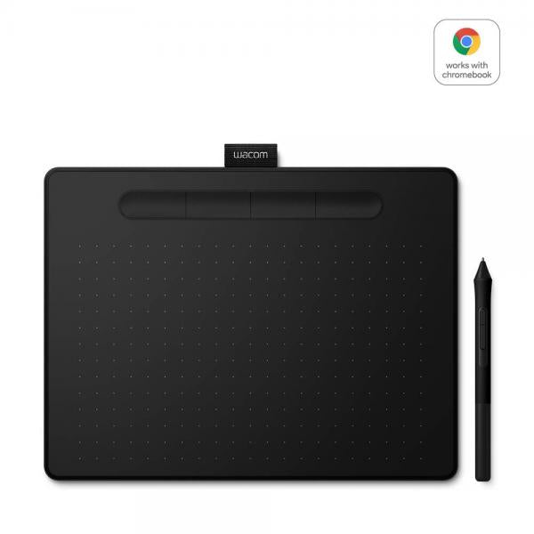 Wacom Intuos CTL-6100K-B tavoletta grafica Nero 216 x 135 mm USB (Intuos Medium, Black 216 x - 135 mm - Warranty: 12M)Wacom4949268622806CTL-6100K-B