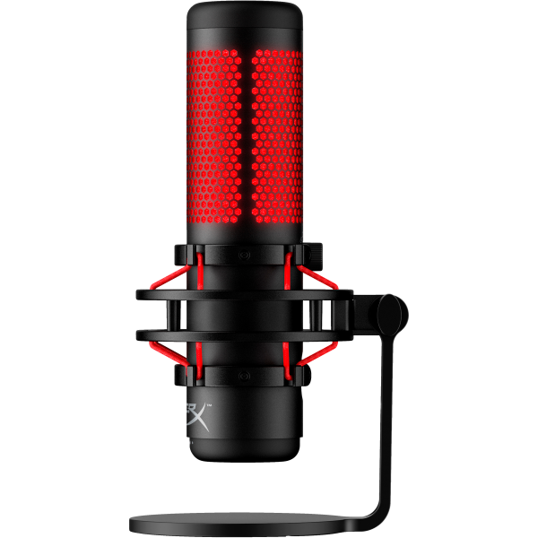 HyperX QuadCast Rosso Microfono per PC (HyperX QuadCast Blk-Rd HyperX-MICQC-BK)Hp4P5P6AA