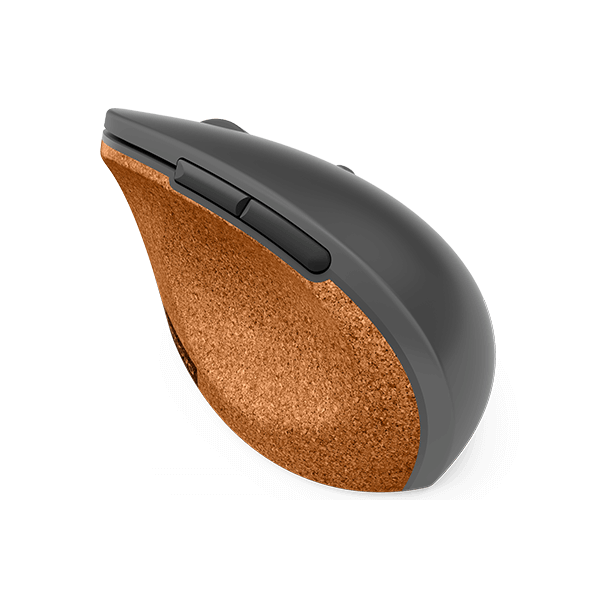 Lenovo Go Wireless Vertical mouse Ufficio Mano destra RF Wireless + USB Type-A Ottico 2400 DPI (Go Wireless Vertical Mouse - Right-Hand Rf Wireless + Usb - Type-A Optical 2400 Dpi - Warranty: 12M)Lenovo0195477828513GY51C33980
