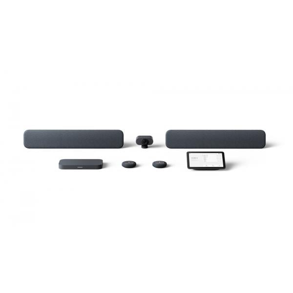 Lenovo Google Meet Series One Room Kits by Gen 2 sistema di conferenza 12 MP Collegamento ethernet LAN Sistema di videoconferenza di gruppo (Lenovo Google Meet Series One - Gen 2 - Large Room Kit - video conferencing kit - with 3 years Premier Suppor...