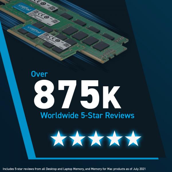 Crucial CT2K16G48C40U5 memoria 32 GB 2 x 16 GB DDR5 288-pin DIMM (Memory Module 32 Gb 2 X 16 Gb - Ddr5 4800 Mhz - Warranty: 12M)Crucial0649528905659CT2K16G48C40U5