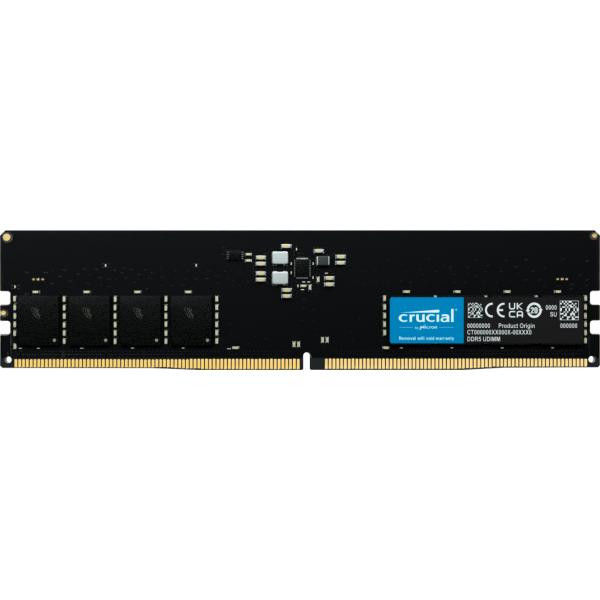 Crucial CT32G48C40U5 memoria 32 GB 1 x 32 GB DDR5 4800 MT/s 288-pin DIMM (Crucial 32GB DDR5-4800 UDIMM CL40)CrucialCT32G48C40U5