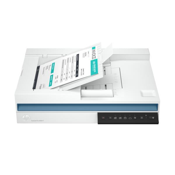 HP ScanJet Pro 3600 f1 Scanner piano 1200 x 1200 DPI A4 Bianco (Scanjet Pro 3600 F1 Flatbed & - Adf Scanner 1200 X 1200 Dpi - A4 White - Warranty: 12M)Hp20G06A