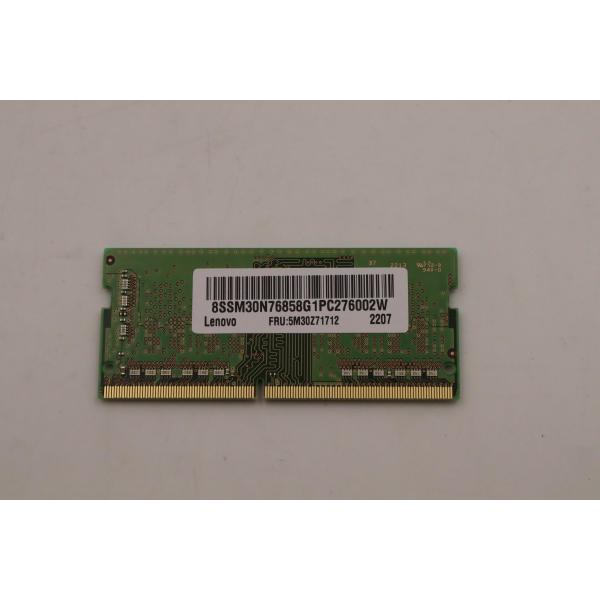 Lenovo 5M30Z71712 memoria 8 GB 1 x 8 GB DDR4 260-pin SO-DIMM (MEMORY SODIMM,8GB, - DDR4,3200,Samsung - Warranty: 3M)Lenovo57041746572485M30Z71712