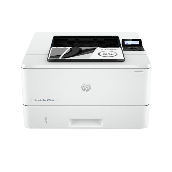 HP LaserJet Pro 4002dn Bianco e nero Stampante, Solo Ethernet (Laserjet Pro 4002Dn Printer, - Print, Two-Sided Printing - Fast First Page Out Speeds Energy Efficient Compact Size Strong Security - Warranty: 12M)Hp2Z605F