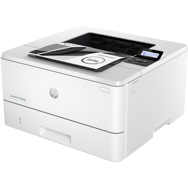 HP LaserJet Pro 4002dw Wireless Bianco e nero Stampante, Solo Ethernet (Laserjet Pro 4002Dw Printer, - Print, Two-Sided Printing - Fast First Page Out Speeds Compact Size Energy Efficient Strong Security - Warranty: 12M)Hp2Z606F