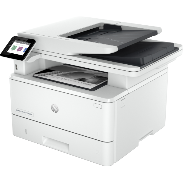 HP LaserJet Pro 4102dw Wireless Multifunction Bianco e nero Stampante, Fotocopiatrice, scanner; Fronte/retro (HP LaserJet Pro MFP 4102dw)Hp2Z622F#B19