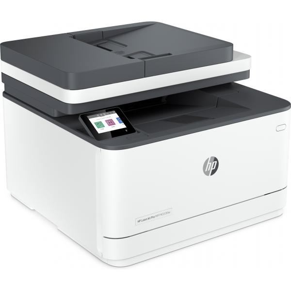 HP LaserJet Pro 3102fdw Wireless Multifunction Bianco e nero Stampante, Fotocopiatrice, scanner; Fronte/retro (Laserjet Pro Mfp 3102Fdw - Printer, Black And White, - Printer For Small Medium Business, Print, Copy, Scan, Fax, Wireless Print From - War...