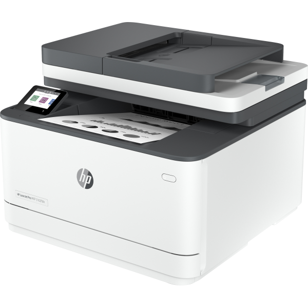 HP LaserJet Pro 3102fdn Multifunction Bianco e nero Stampante, Solo Ethernet; Fotocopiatrice, scanner (Laserjet Pro Mfp 3102Fdn - Printer, Black And White, - Printer For Small Medium Business, Print, Copy, Scan, Fax, Automatic Document - Warranty: 12...