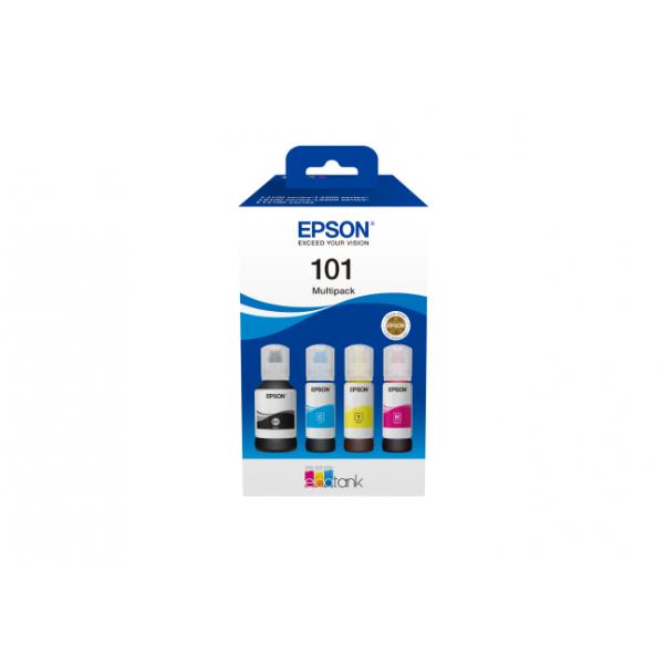Epson C13T03V64A cartuccia d'inchiostro 4 pz Originale Nero, Ciano, Magenta, Giallo (Epson 101 Multipack - 4 pakker - sort,)Epson8715946701288C13T03V64A