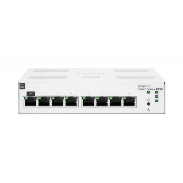 HPE Aruba Networking Networking Instant On Switch 8p Gigabit 1830 (HPE Aruba Switch 1830 8G 8xGBit JL810A Aruba Instant On)HpeJL810A