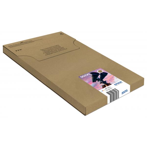Epson Multipack 4-colours 502XL EasyMail (Epson 502XL Multipack - 4 pakker - gul)Epson8715946704975C13T02W64510