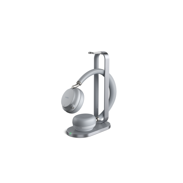 Yealink BH72 Teams + BHC76 Auricolare Wireless A Padiglione Ufficio USB tipo-C Bluetooth Base di ricarica Grigio chiaro (Bluetooth Headset - BH72 with - Charging Stand - Warranty: 24M)Yealink69388183097151208612