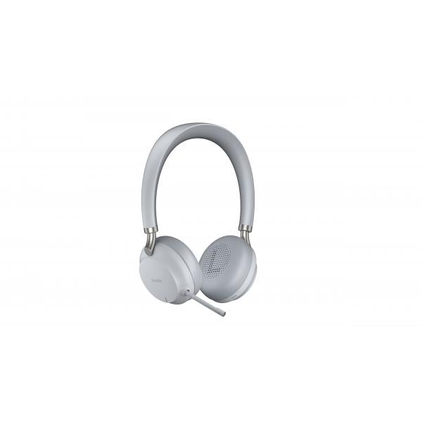 Yealink BH72 Teams + BHC76 Auricolare Wireless A Padiglione Ufficio USB tipo-C Bluetooth Base di ricarica Grigio chiaro (Bluetooth Headset - BH72 with - Charging Stand - Warranty: 24M)Yealink69388183097151208612
