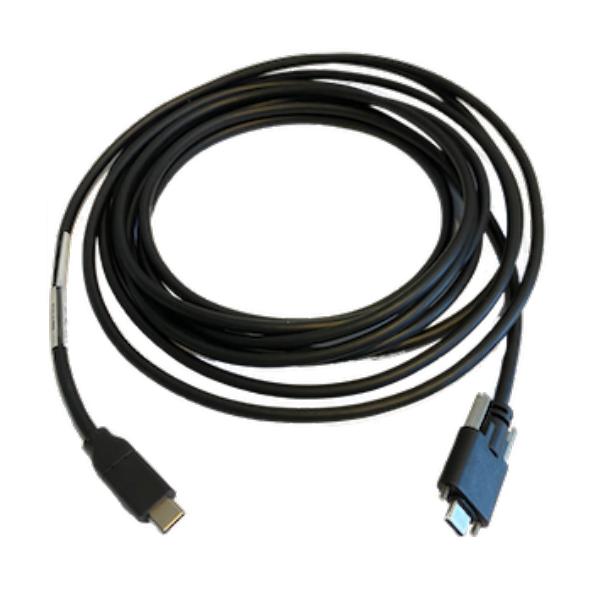 Zebra CBL-USB00400-USC00 cavo USB 4 m USB C 0,48 Gbit/s Nero (CABLE USB 4M LOCKING USB-C TO - USB C)ZebraCBL-USB00400-USC00