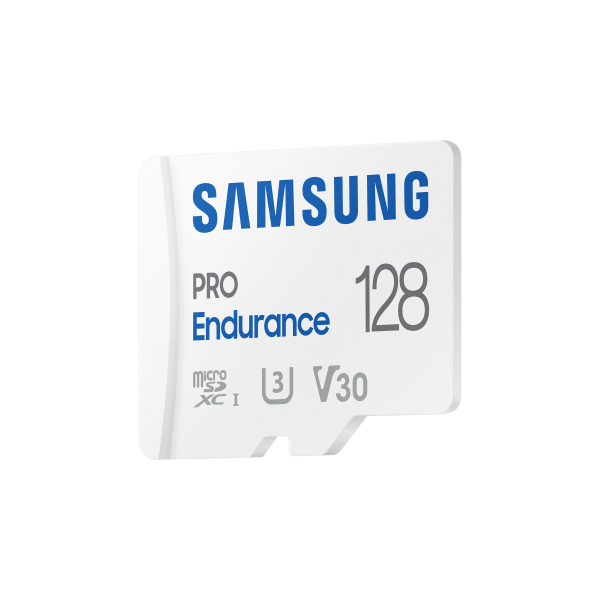 Samsung MicroSD PRO Endurance 128 GB (SAMSUNG PRO ENDURANCE MICROSD 128GB,VIDEO CLASS V30/UHS-I U3/CLASS10)Samsung8806092767256MB-MJ128KA/EU