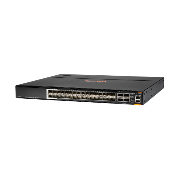 HPE Aruba Networking CX 836032Y4C v2 32p 25G SFP/+/28 4 Sec 4p 100G QSFP+/28 FB 3 Fans 2 AC Gestito L3 1U (8360-32Y4C V2 FB 3F 2AC STOCK - .)Hpe0190017589886JL700C