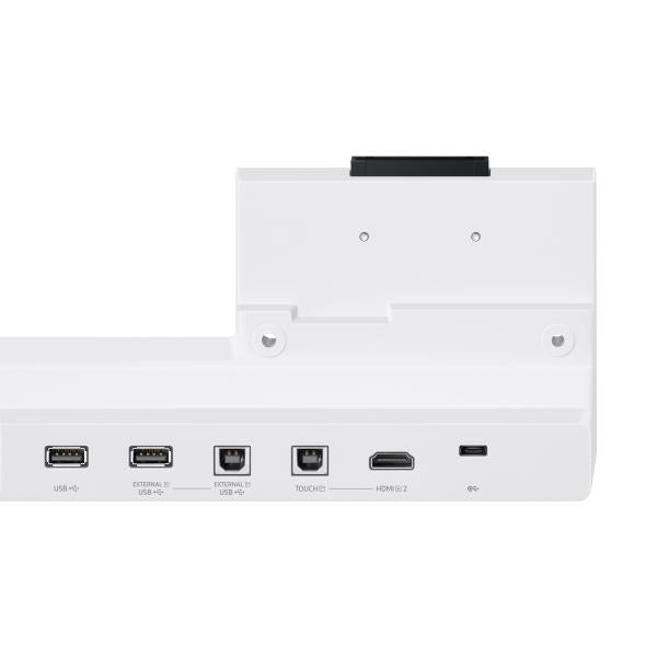 Samsung Flip4 Tray Vassoio per la connettività Grigio, Bianco (Samsung - forbindelsesbakke for LCD di)SamsungCY-TF65BBCXEN