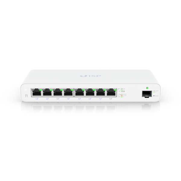 Ubiquiti UISP Router router cablato Gigabit Ethernet Bianco (Gigabit PoE router for - Warranty: 24M)UbiquitiUISP-R