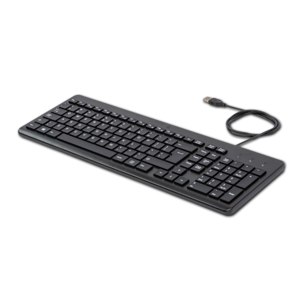 HP Tastiera cablata 150 (150 Wired Keyboard Euro - Warranty: 3M)Hp664R5AA#ABB