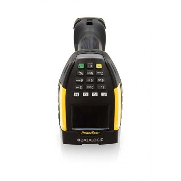 Datalogic PM9600-DKHP433RK10 lettore di codici a barre Lettore di codici a barre portatile 1D/2D Laser Nero, Giallo (PM9600 HI PERF 433MHZ - DISPLAY/16-KEY KEYPAD REMOVABLE)DatalogicPM9600-DKHP433RK10
