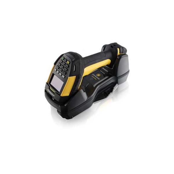Datalogic PM9600-DKHP433RK10 lettore di codici a barre Lettore di codici a barre portatile 1D/2D Laser Nero, Giallo (PM9600 HI PERF 433MHZ - DISPLAY/16-KEY KEYPAD REMOVABLE)DatalogicPM9600-DKHP433RK10