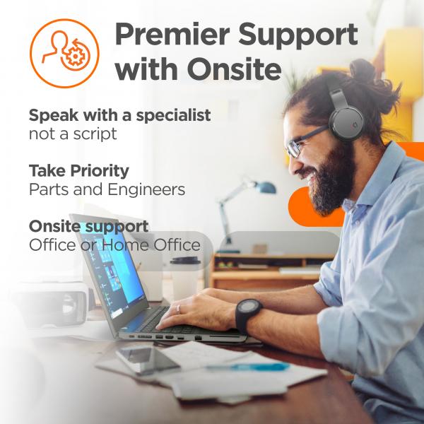 Lenovo 3 Year Premier care for 1 yaer/2 Years return to workshop 1 licenza/e 3 anno/i (3Y PREM CARE ONSITE UPGRADE FROM 1Y)Lenovo5WS1K04212